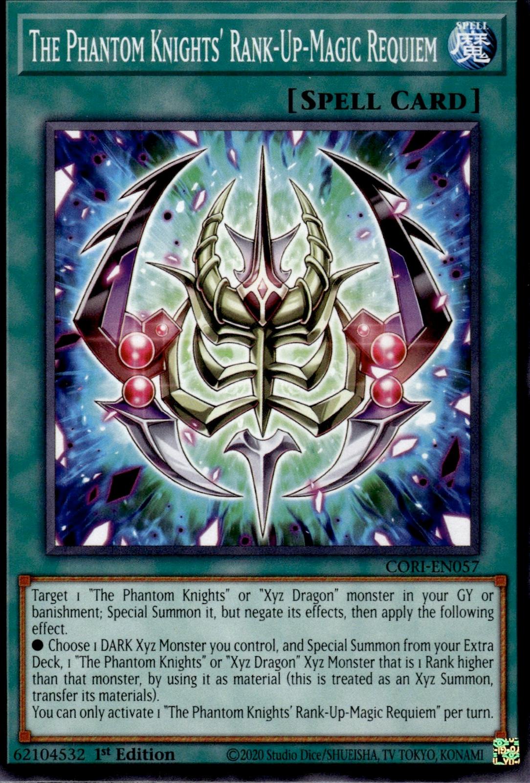 The Phantom Knights' Rank-Up-Magic Requiem Chaos Origins #CORI-EN057
