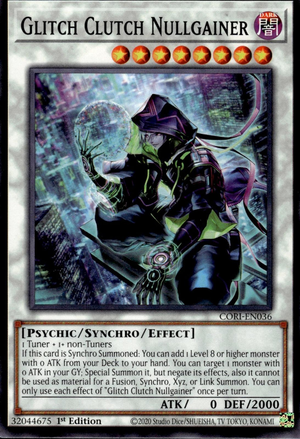 Glitch Clutch Nullgainer Chaos Origins #CORI-EN036