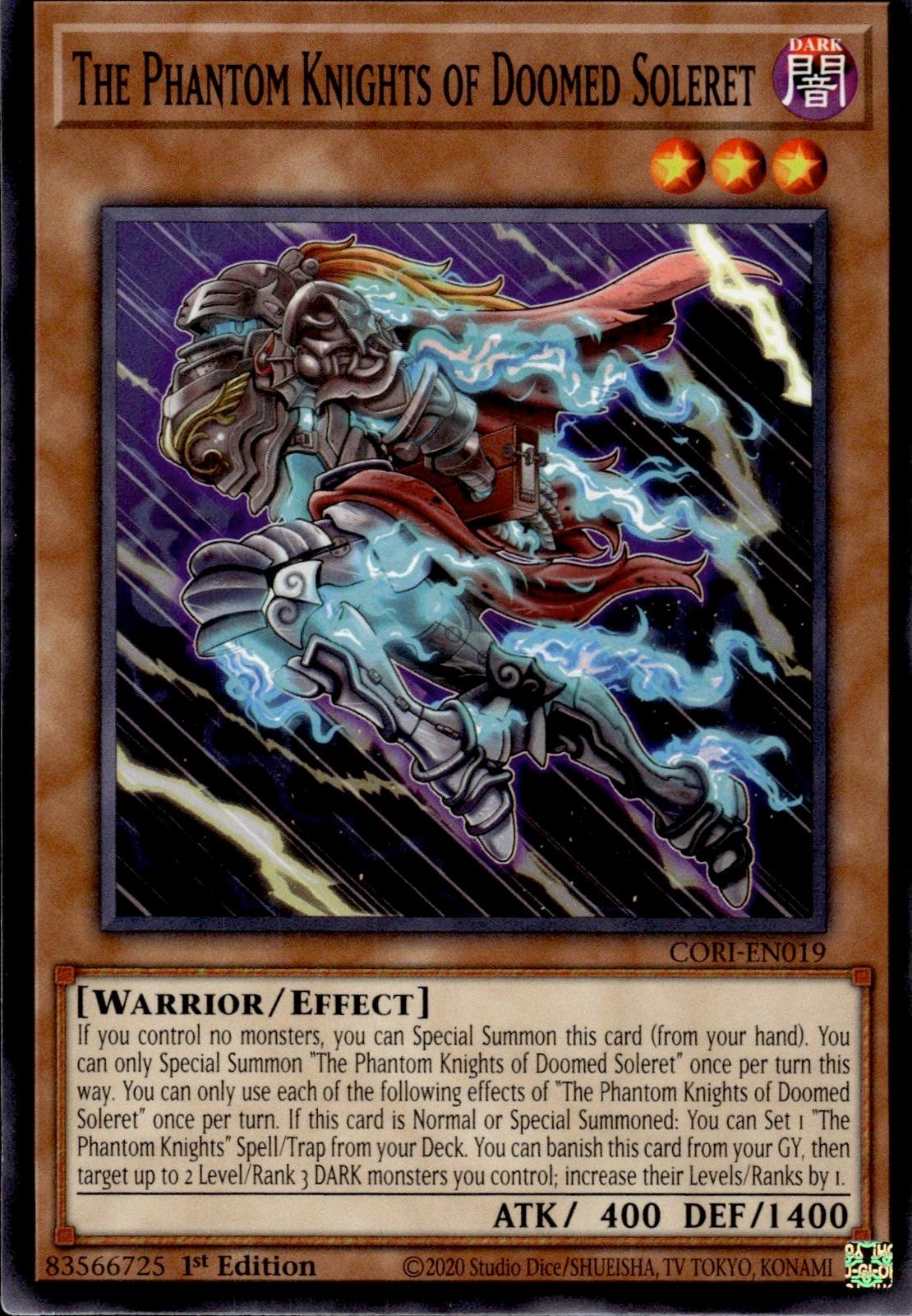 The Phantom Knights of Doomed Soleret Chaos Origins #CORI-EN019