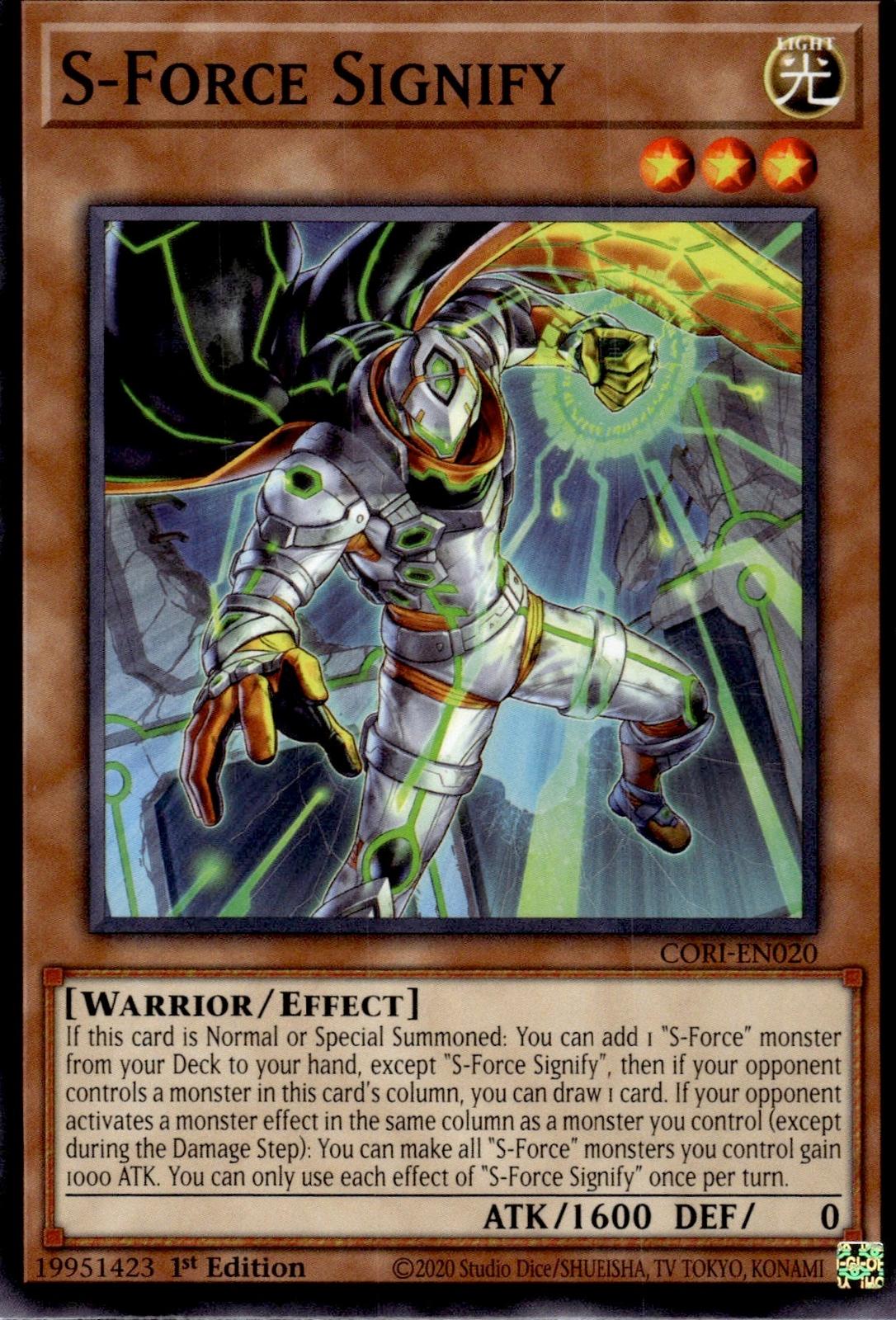 S-Force Signify Chaos Origins #CORI-EN020