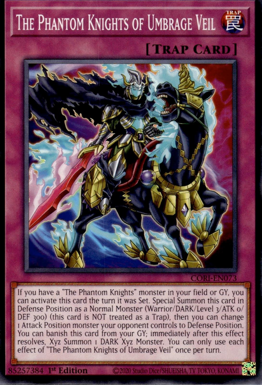 The Phantom Knights of Umbrage Veil Chaos Origins #CORI-EN073