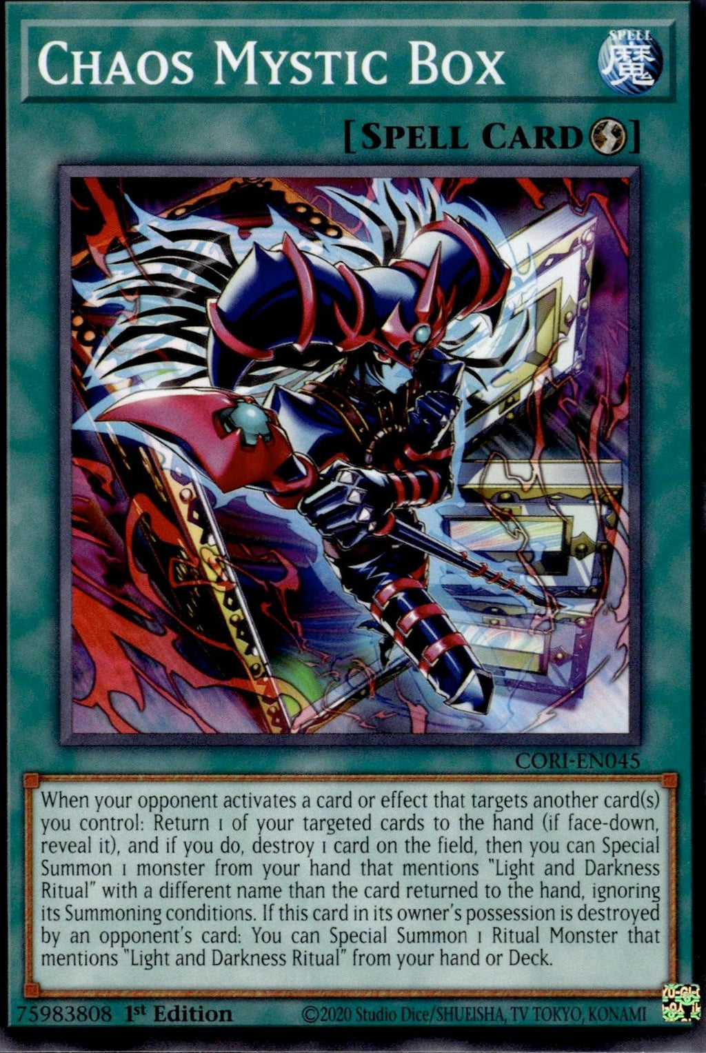 Chaos Mystic Box Chaos Origins #CORI-EN045
