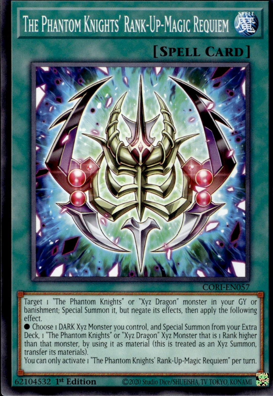 The Phantom Knights' Rank-Up-Magic Requiem Chaos Origins #CORI-EN057