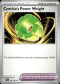 Cynthia's Power Weight SV10: Destined Rivals #162/182 Uncommon