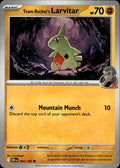 Team Rocket's Larvitar SV10: Destined Rivals #094/182 Common