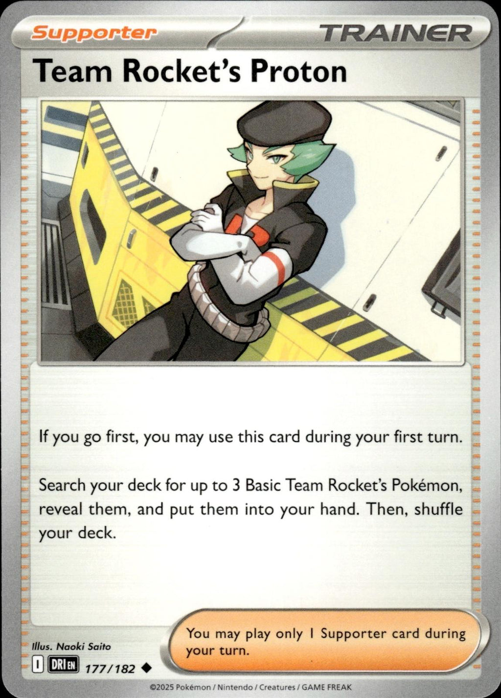 Team Rocket's Proton SV10: Destined Rivals #177/182 Uncommon