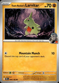 Team Rocket's Larvitar SV10: Destined Rivals #094/182 Common