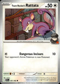 Team Rocket's Rattata SV10: Destined Rivals #147/182 Common