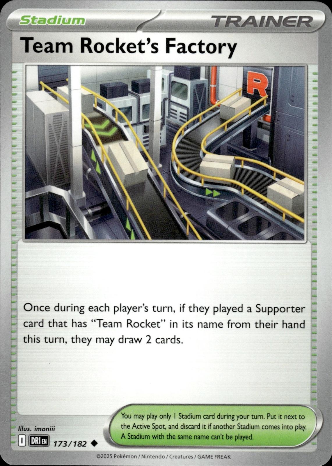 Team Rocket's Factory SV10: Destined Rivals #173/182 Uncommon