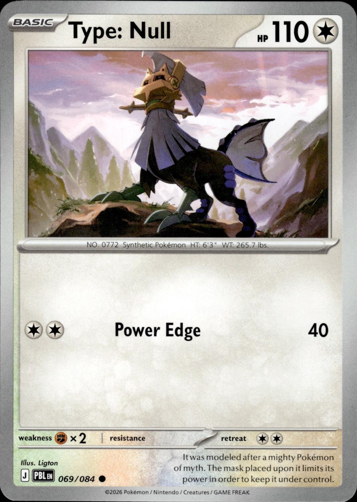 Type: Null ME05: Pitch Black #069/084 Common