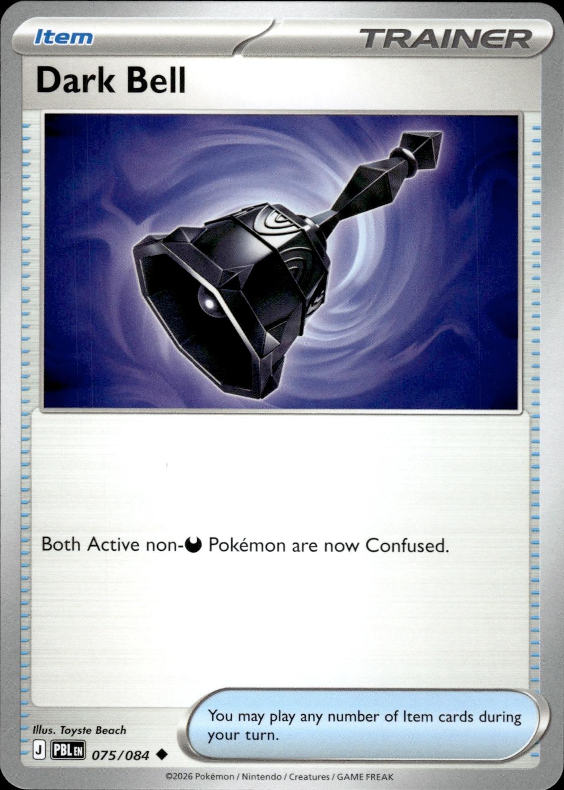 Dark Bell ME05: Pitch Black #075/084 Uncommon