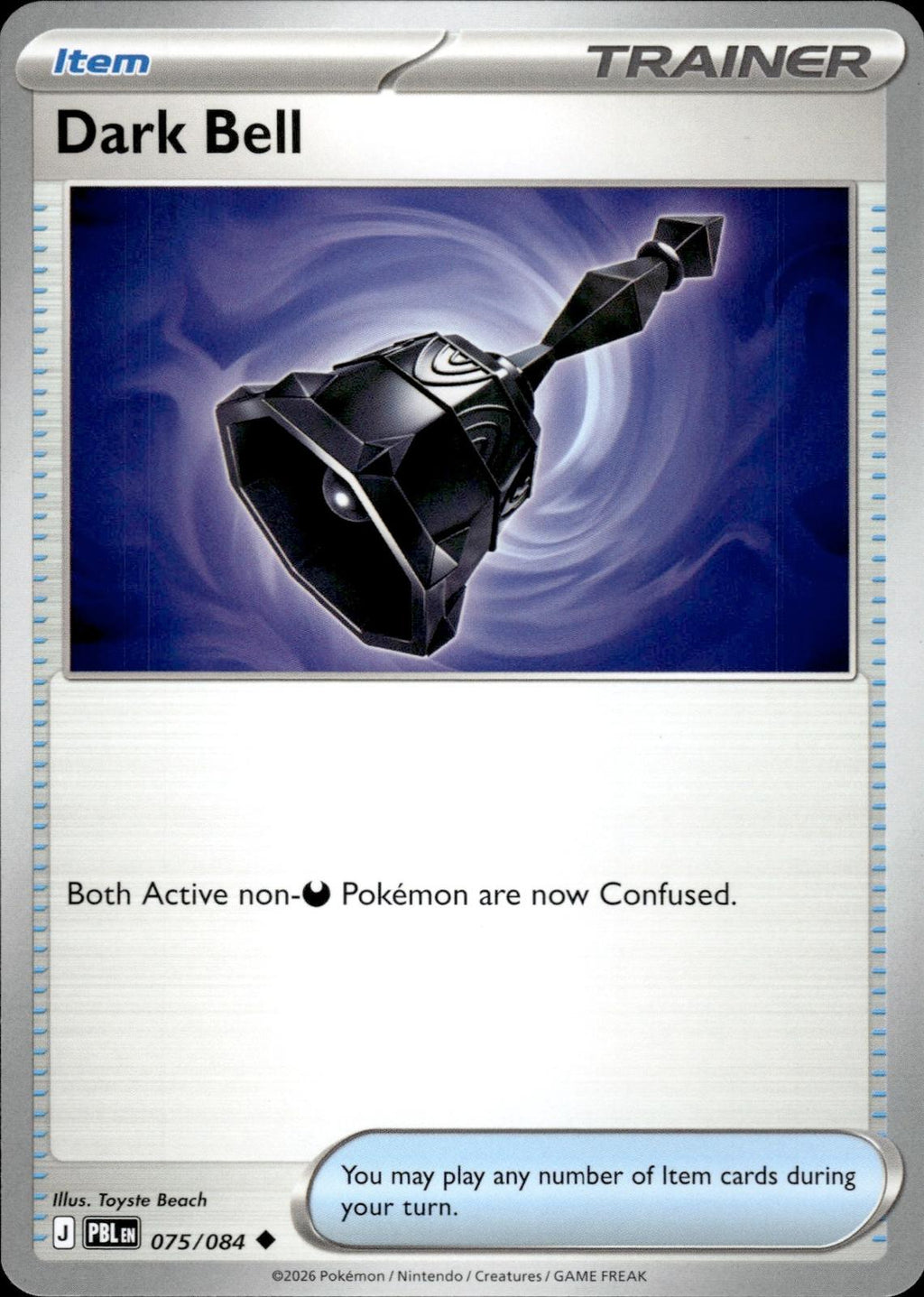 Dark Bell ME05: Pitch Black #075/084 Uncommon