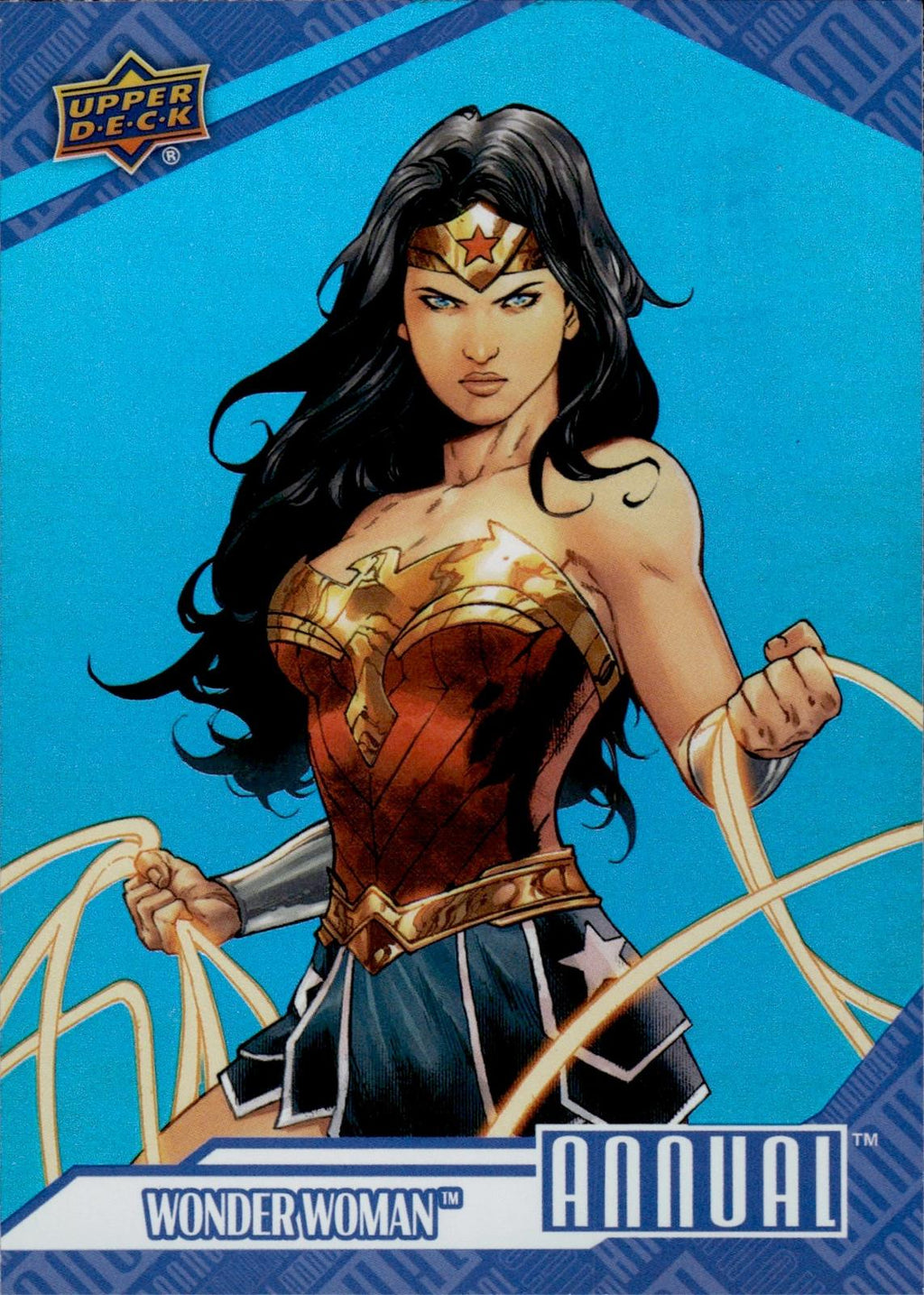 Wonder Woman 2024-25 Upper Deck DC Annual #3 Blue