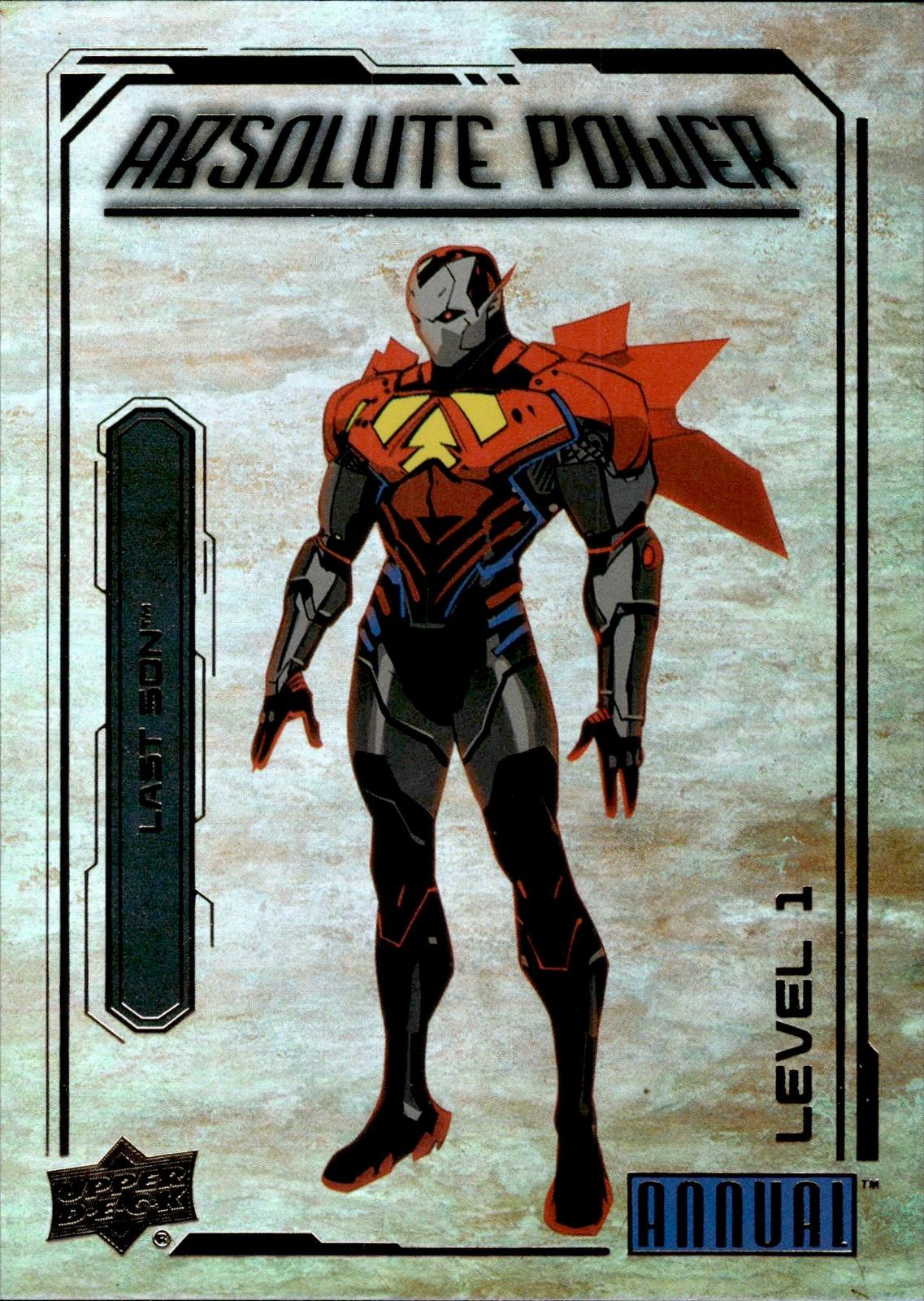Last Son 2024-25 Upper Deck DC Annual #AP-2 Absolute Power Level 1