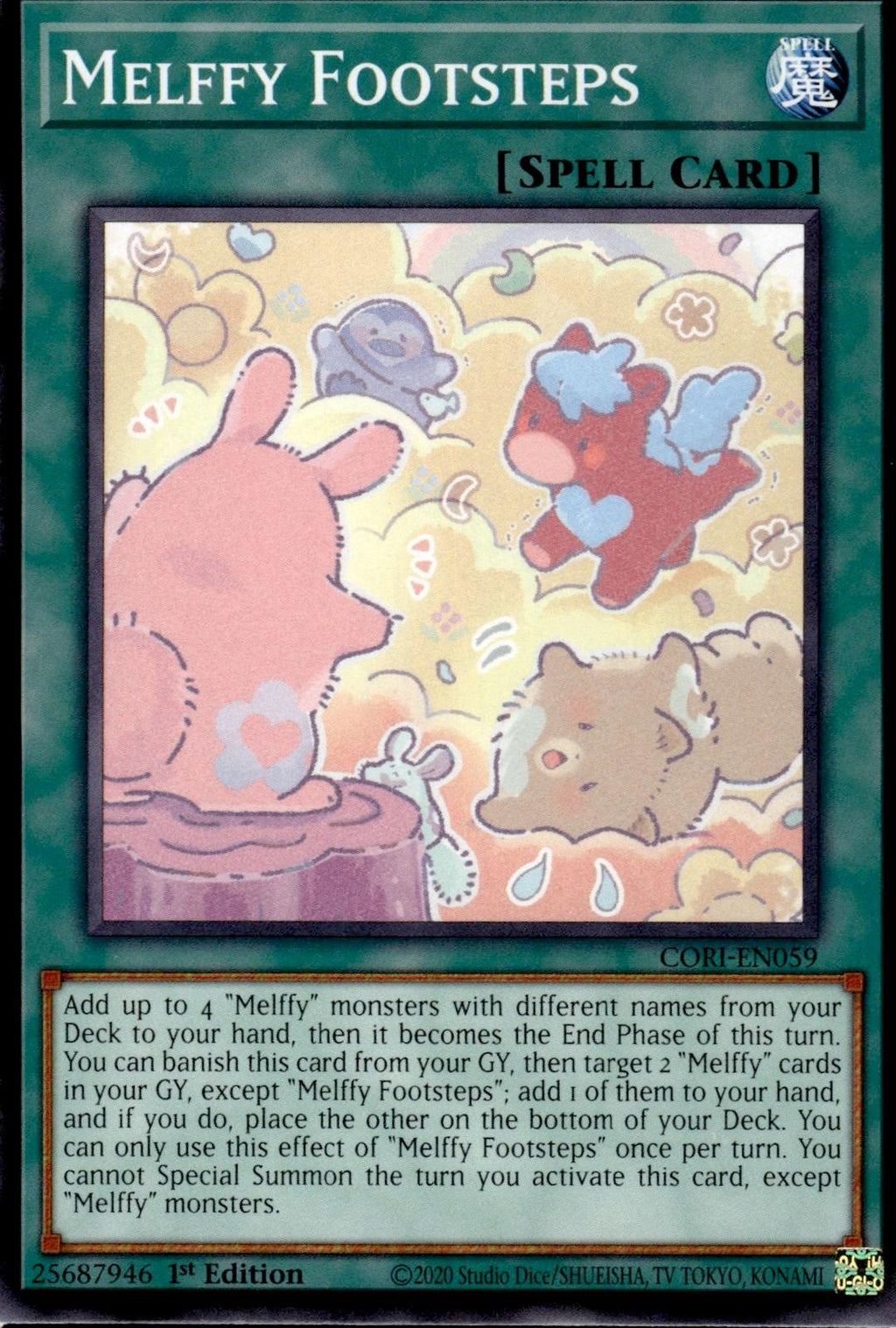 Melffy Footsteps Chaos Origins #CORI-EN059