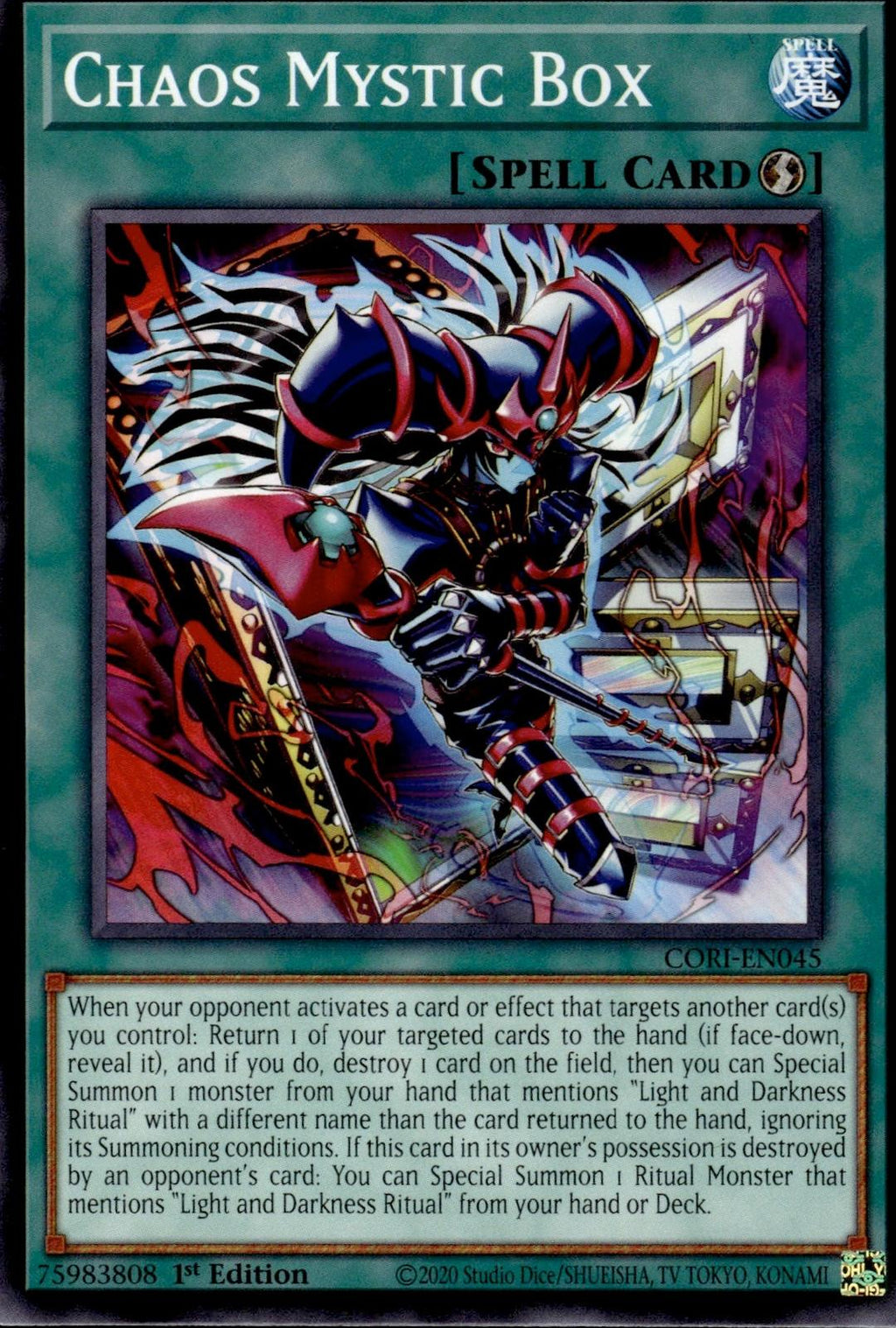 Chaos Mystic Box Chaos Origins #CORI-EN045