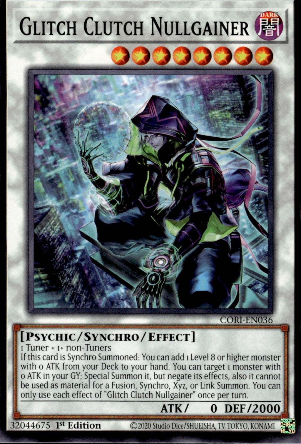 Glitch Clutch Nullgainer Chaos Origins #CORI-EN036
