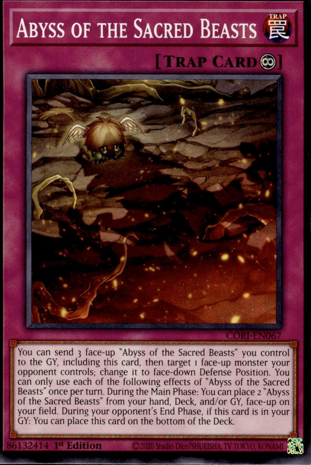 Abyss of the Sacred Beasts Chaos Origins #CORI-EN067