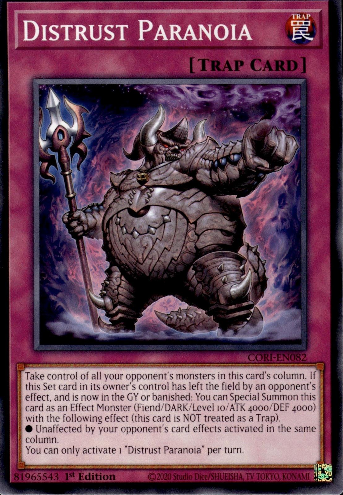 Distrust Paranoia Chaos Origins #CORI-EN082