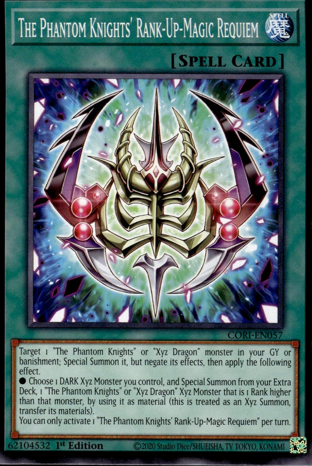The Phantom Knights' Rank-Up-Magic Requiem Chaos Origins #CORI-EN057