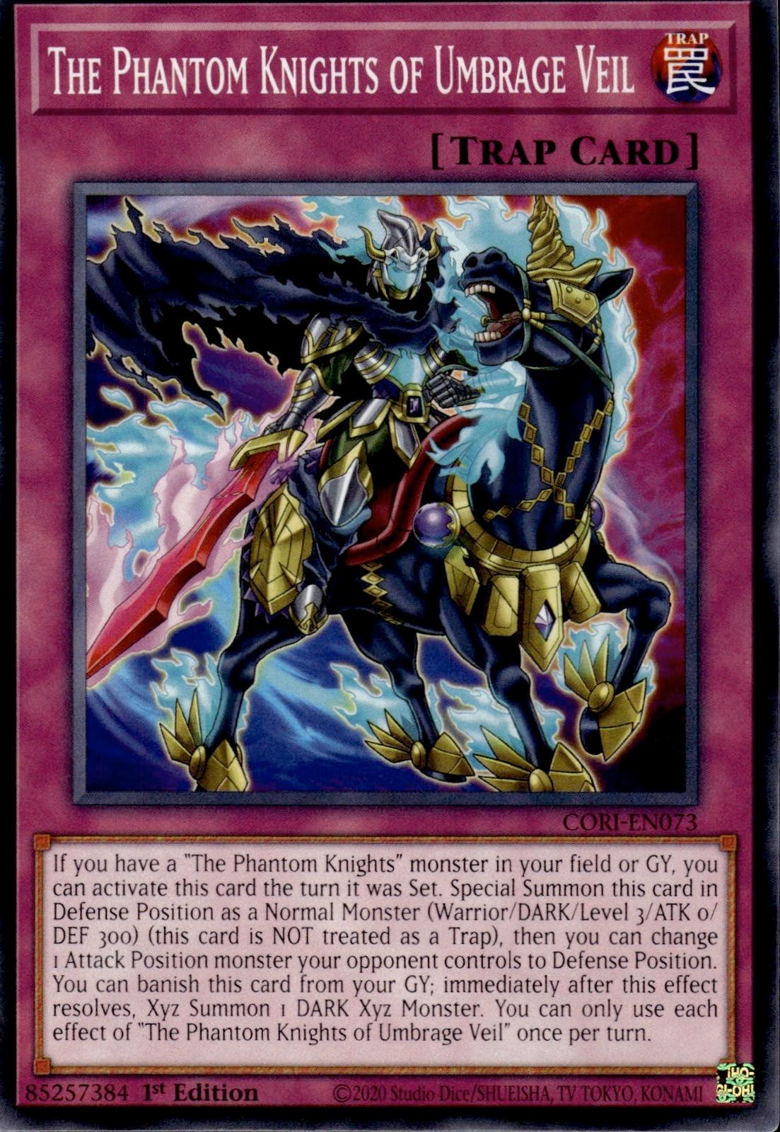 The Phantom Knights of Umbrage Veil Chaos Origins #CORI-EN073