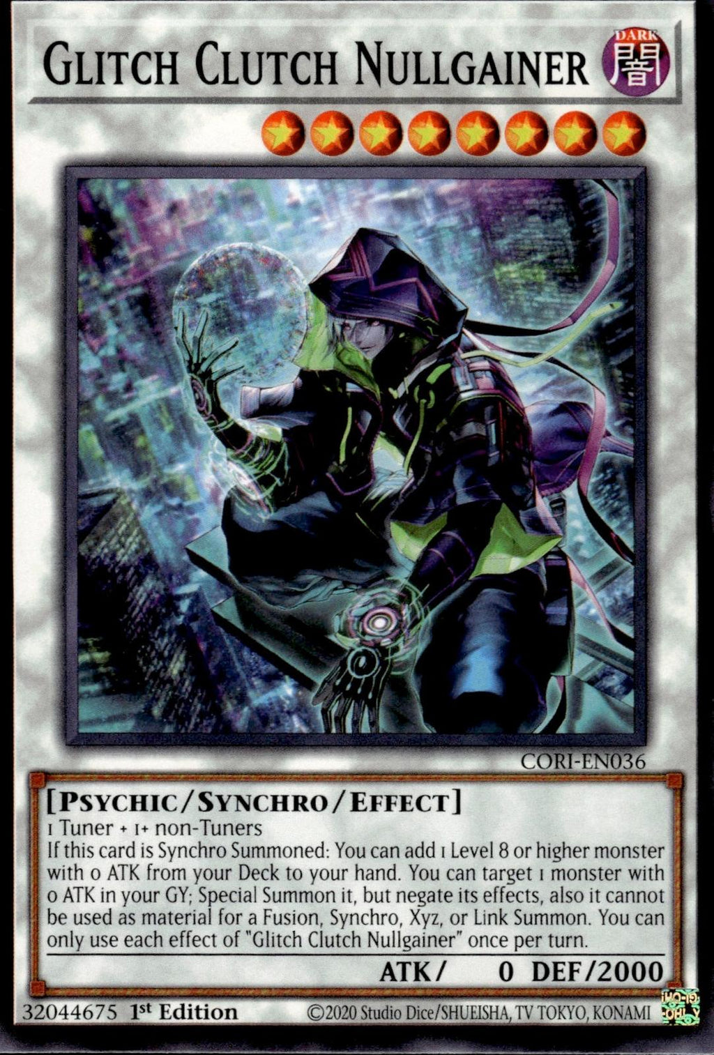 Glitch Clutch Nullgainer Chaos Origins #CORI-EN036
