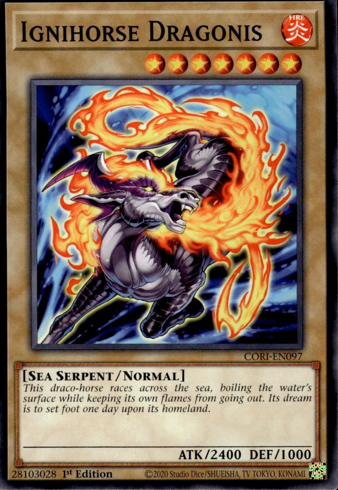 Ignihorse Dragonis Chaos Origins #CORI-EN097