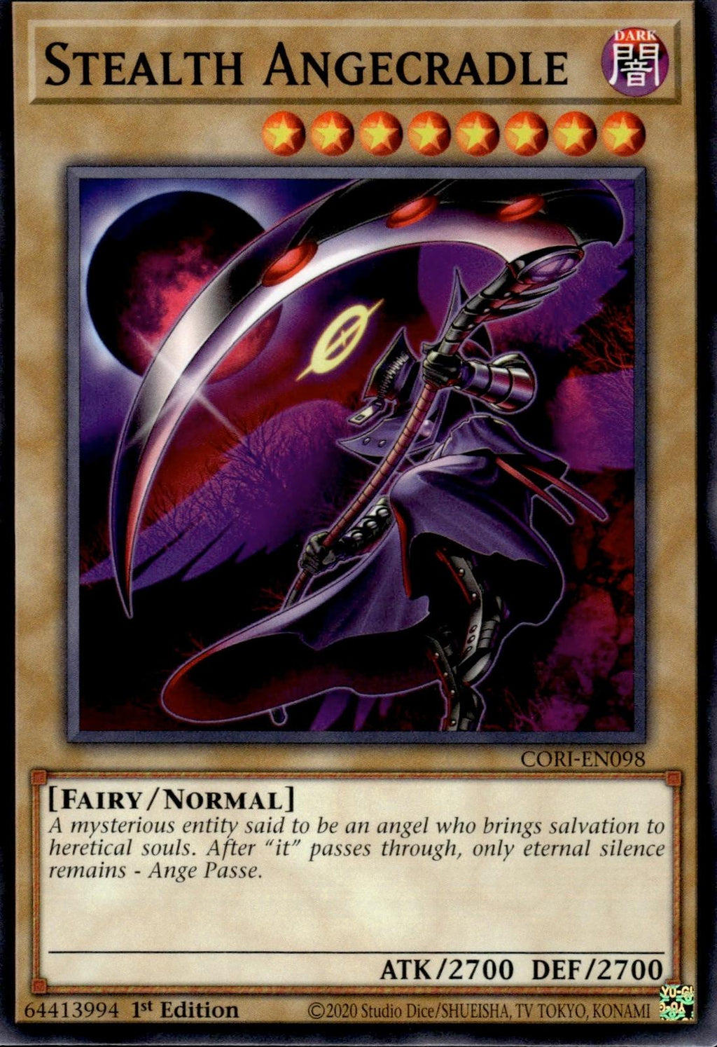 Stealth Angecradle Chaos Origins #CORI-EN098