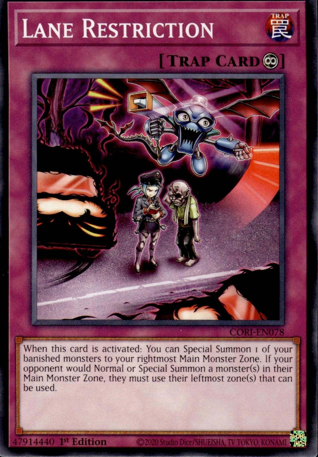 Lane Restriction Chaos Origins #CORI-EN078
