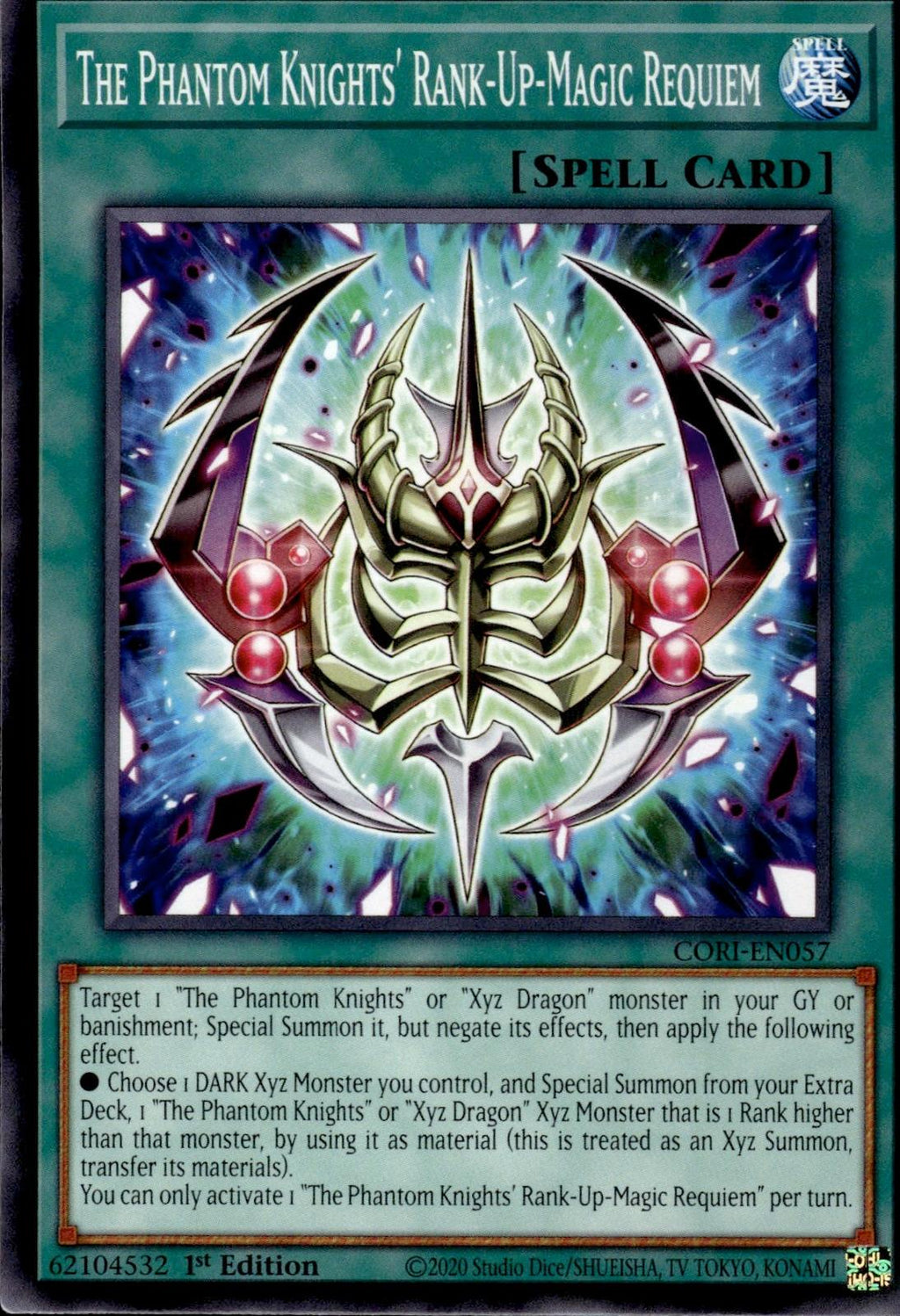 The Phantom Knights' Rank-Up-Magic Requiem Chaos Origins #CORI-EN057
