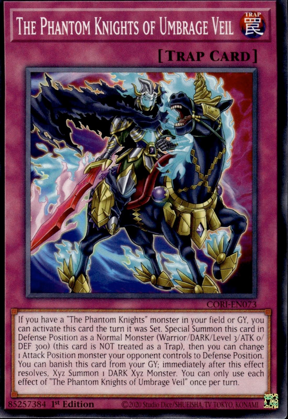 The Phantom Knights of Umbrage Veil Chaos Origins #CORI-EN073