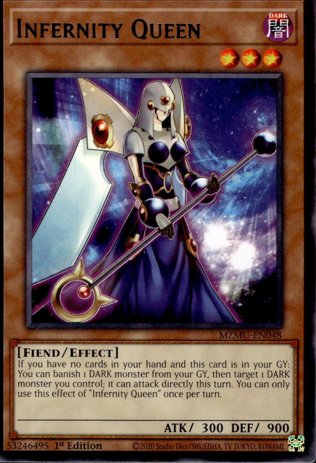 Infernity Queen Maze of Muertos #MZMU-EN048 Rare