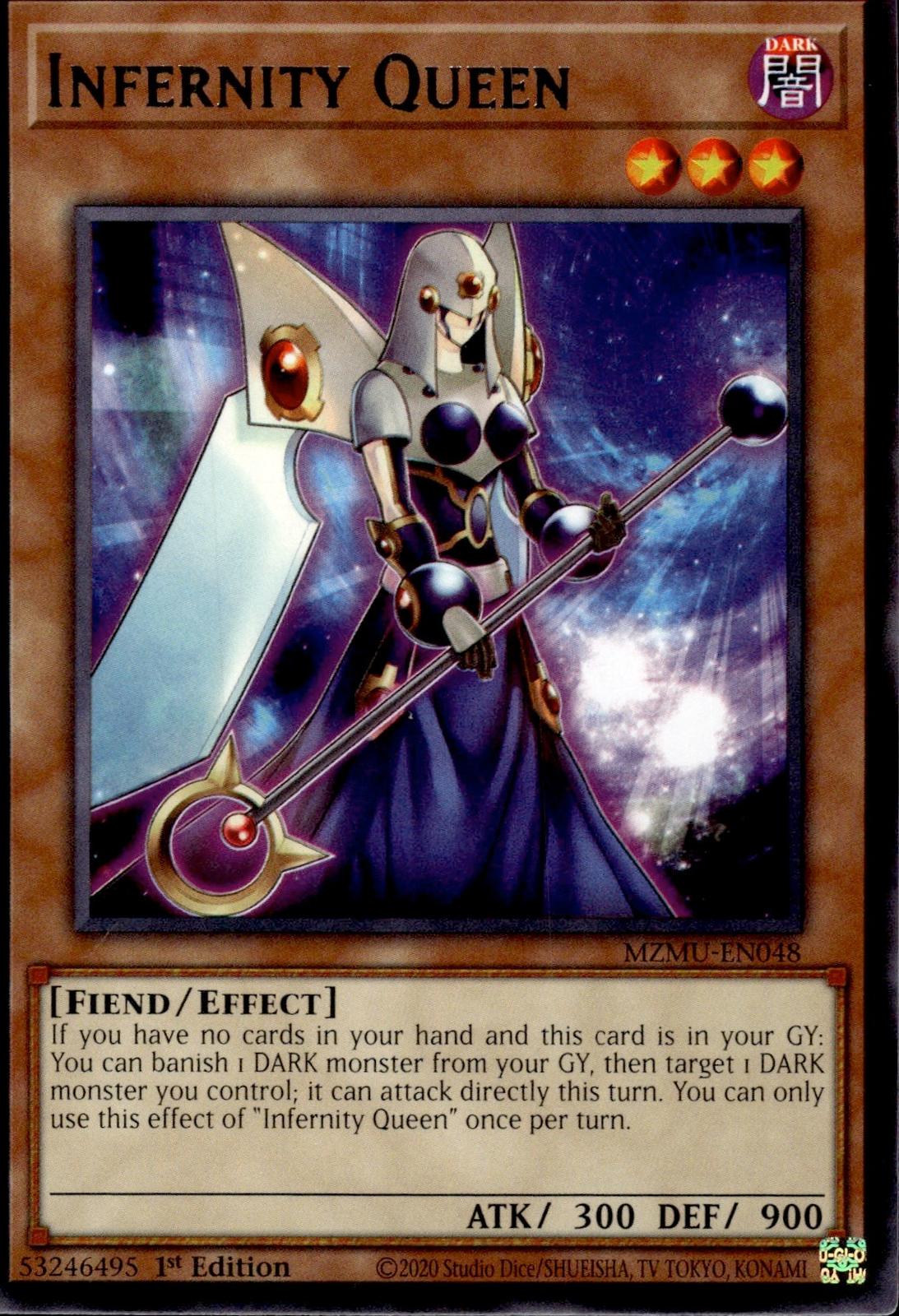 Infernity Queen Maze of Muertos #MZMU-EN048 Rare