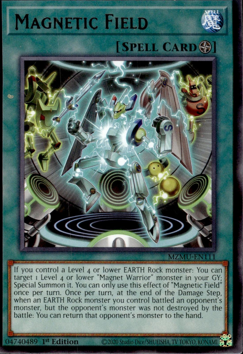 Magnetic Field Maze of Muertos #MZMU-EN111 Rare