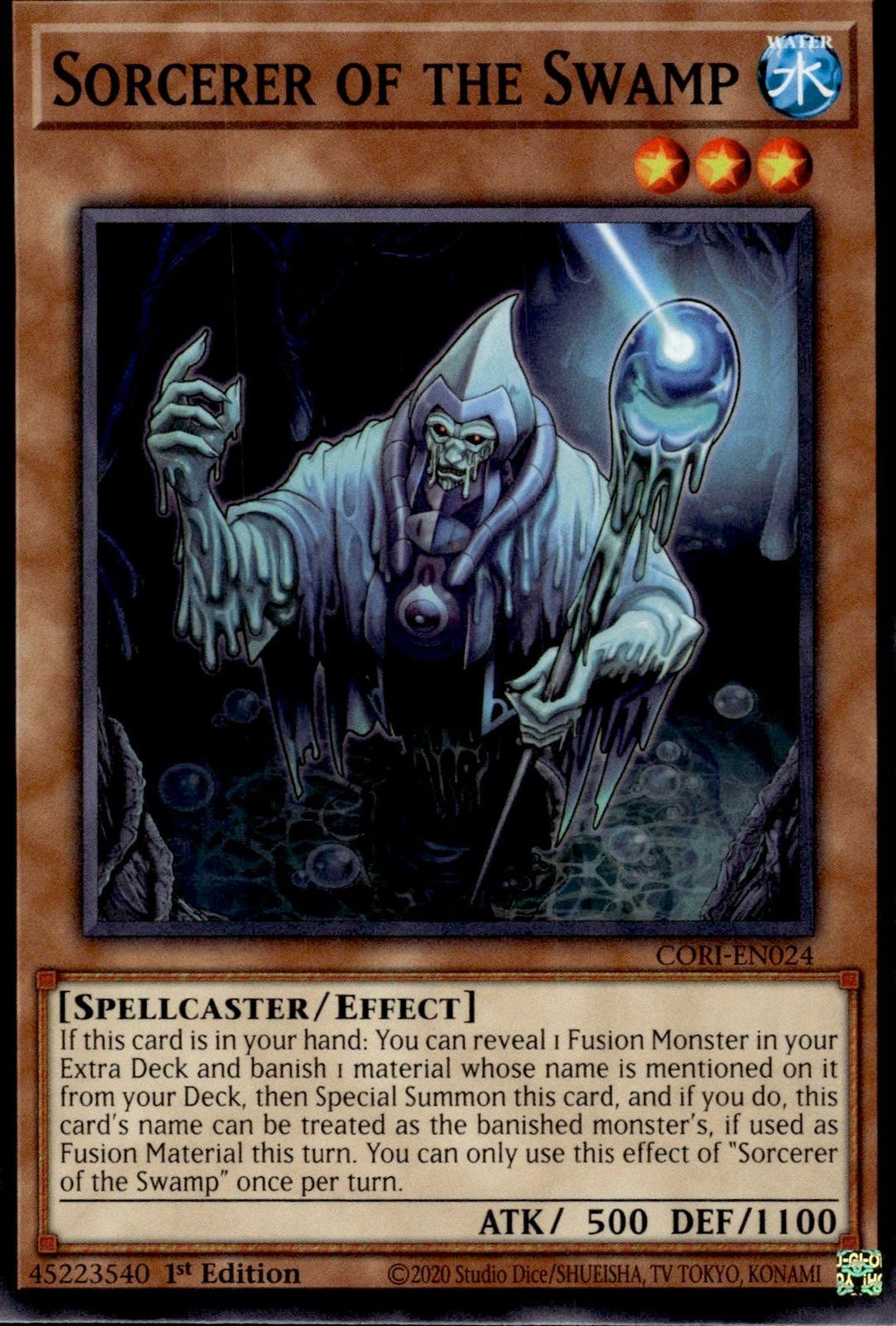 Sorcerer of the Swamp Chaos Origins #CORI-EN024