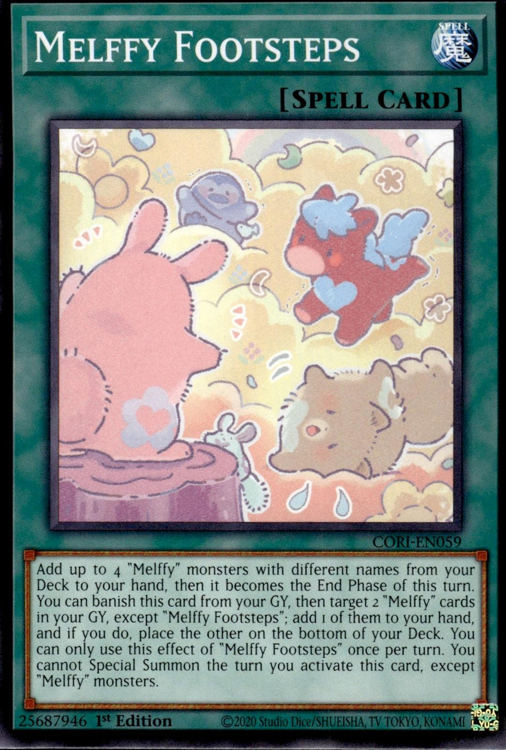 Melffy Footsteps Chaos Origins #CORI-EN059