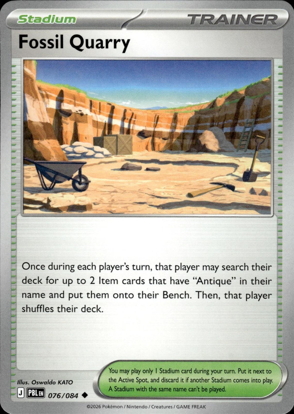 Fossil Quarry ME05: Pitch Black #076/084 Uncommon