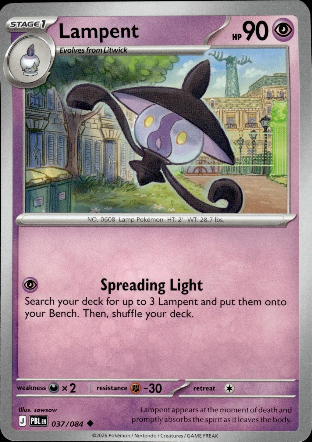 Lampent ME05: Pitch Black #037/084 Uncommon