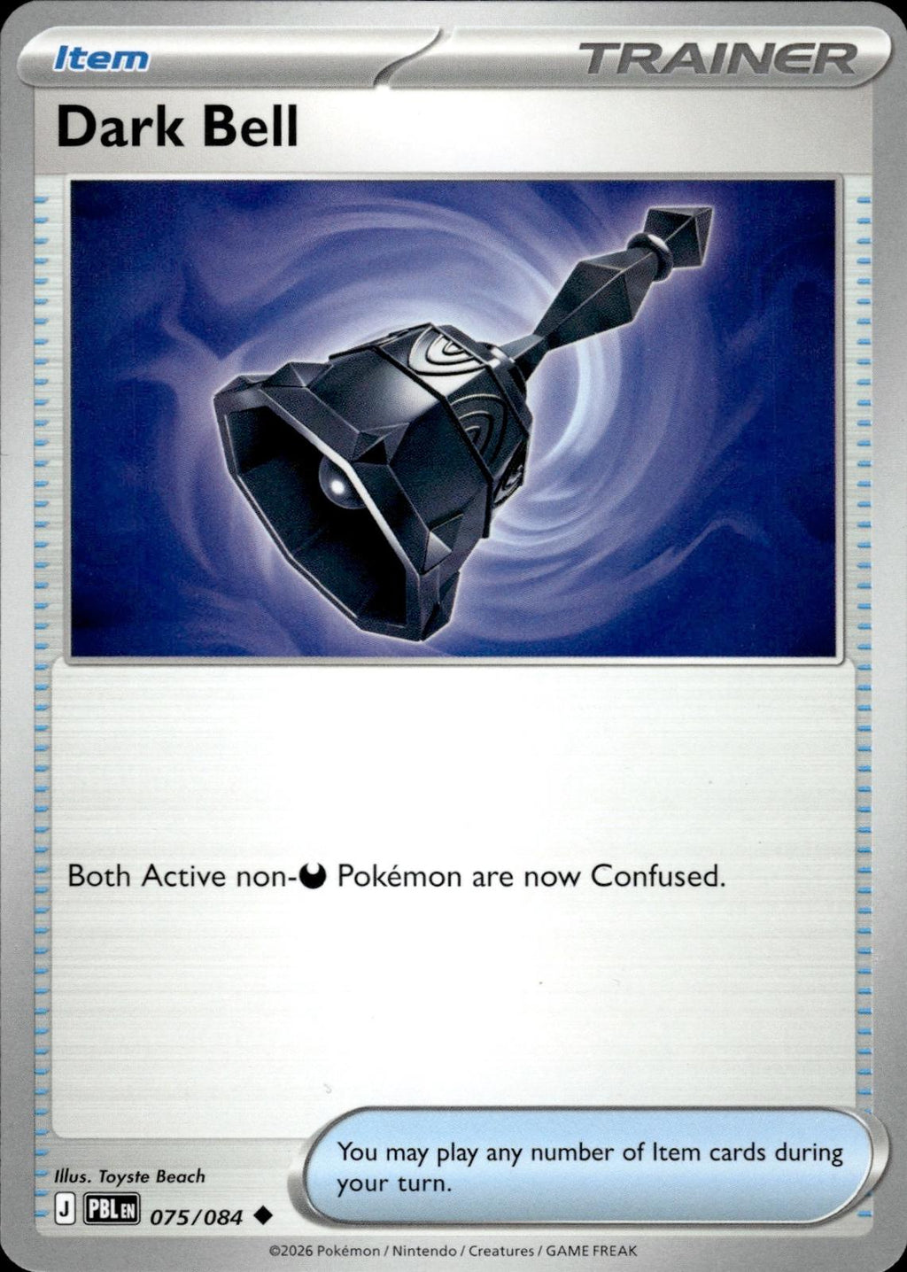 Dark Bell ME05: Pitch Black #075/084 Uncommon
