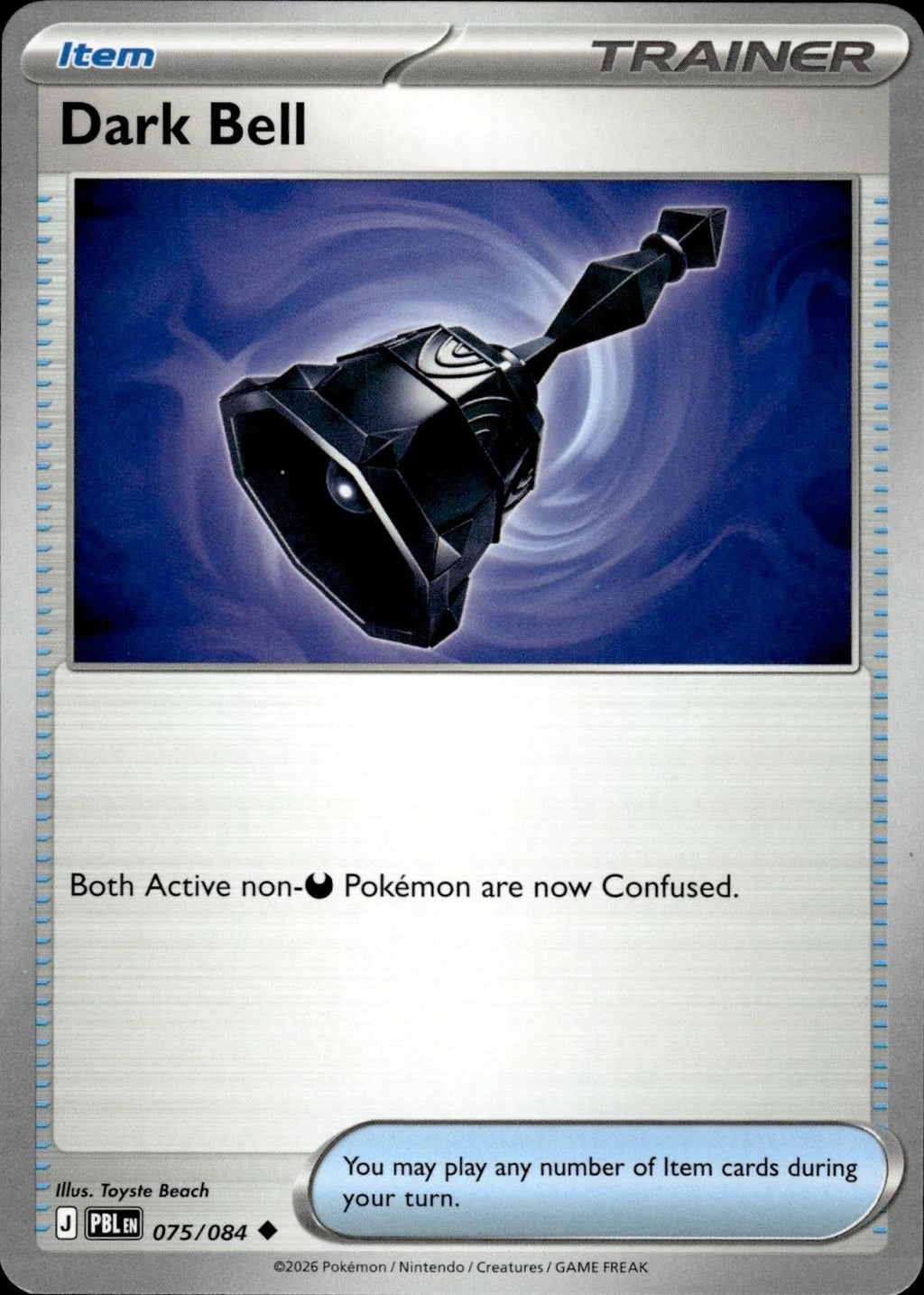 Dark Bell ME05: Pitch Black #075/084 Uncommon