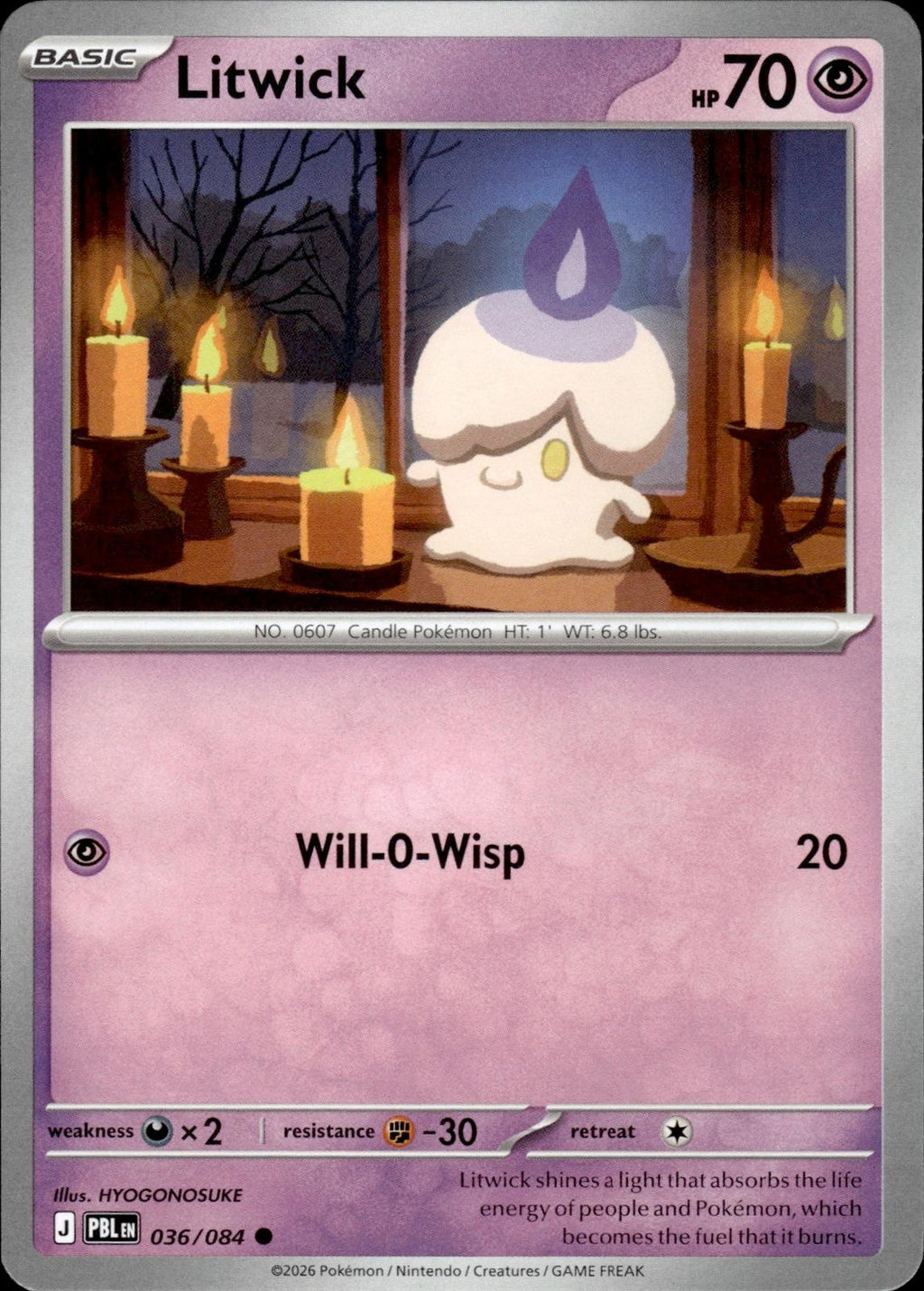 Litwick ME05: Pitch Black #036/084 Common