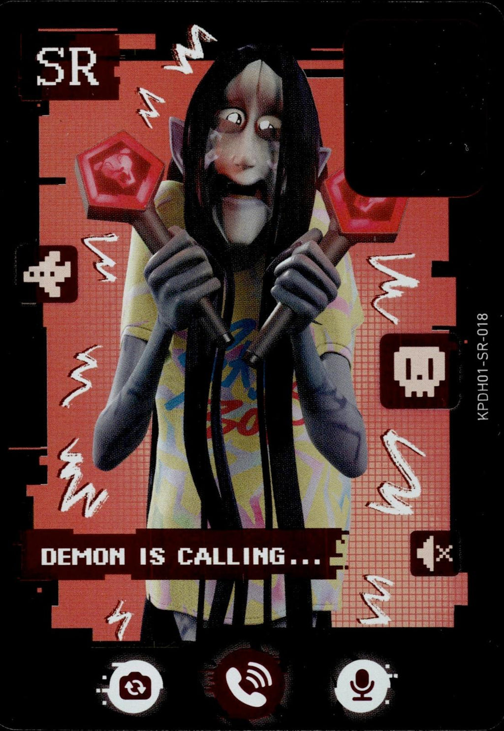 Crying Demon Kayou K-Pop Demon Hunters Energy Series 1 #KPDH01-SR-018 SR