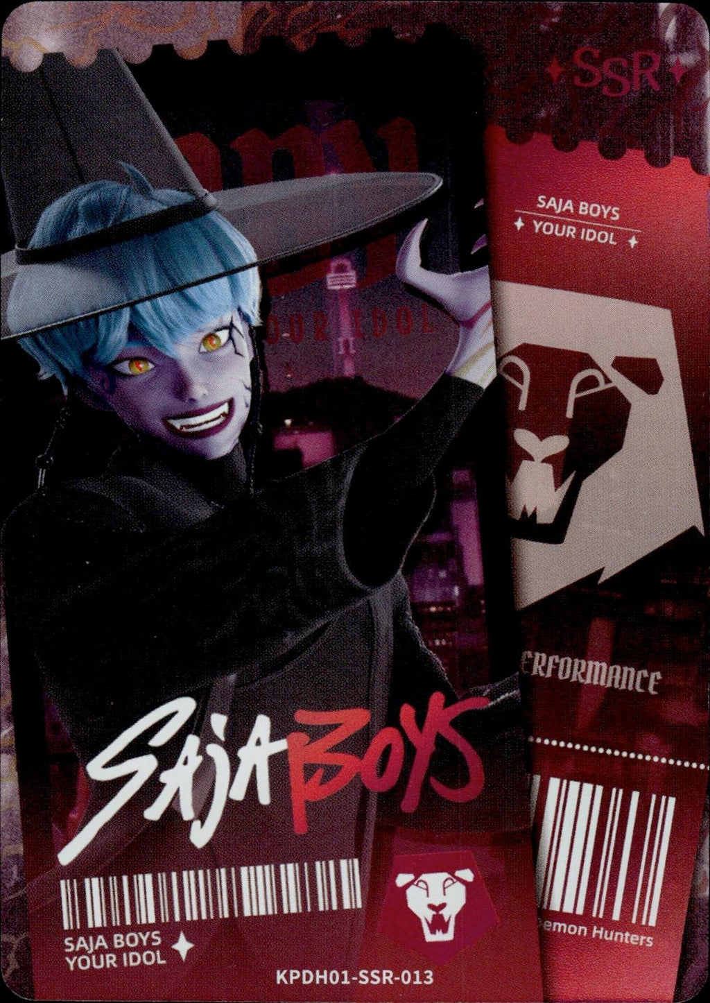 Demon Baby Kayou K-Pop Demon Hunters Energy Series 1 #KPDH01-SSR-013 SSR