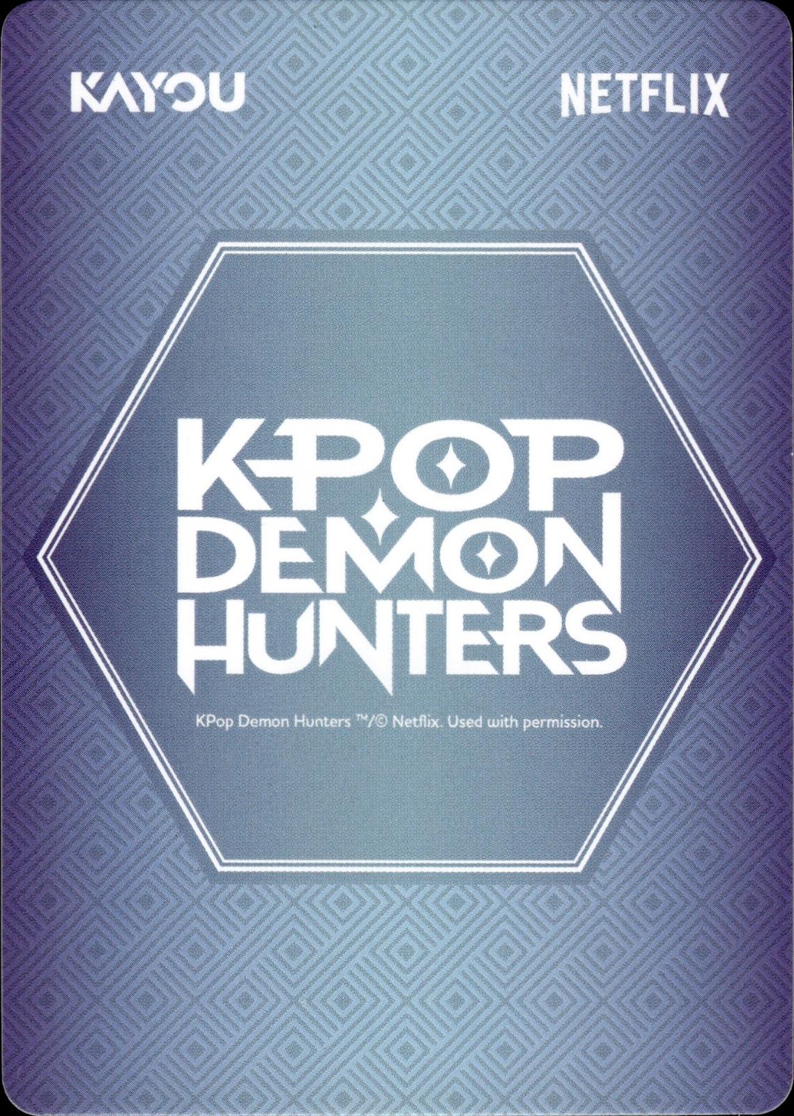 Mystery Kayou K-Pop Demon Hunters Energy Series 1 #KPDH01-SSR-007 SSR