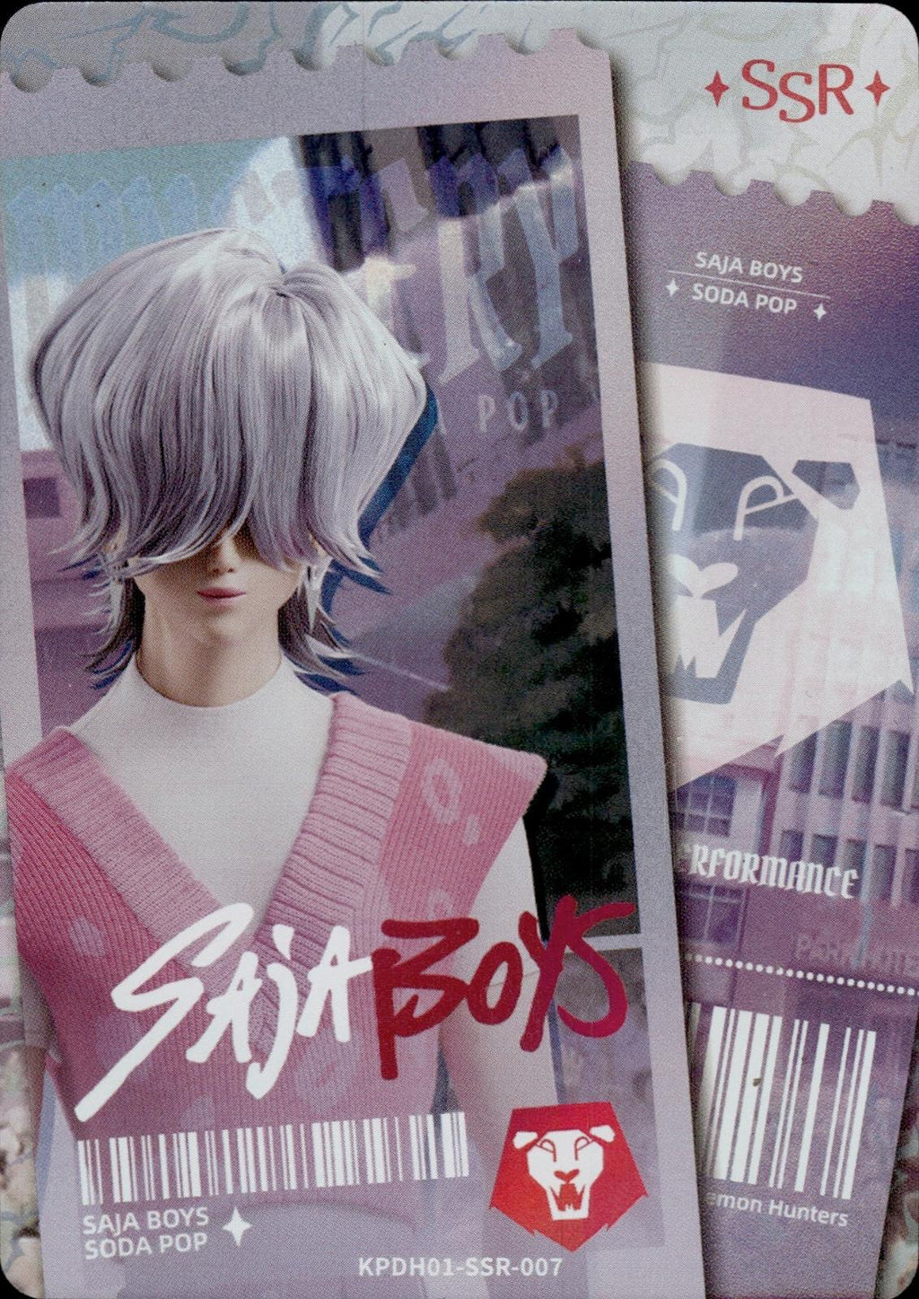 Mystery Kayou K-Pop Demon Hunters Energy Series 1 #KPDH01-SSR-007 SSR