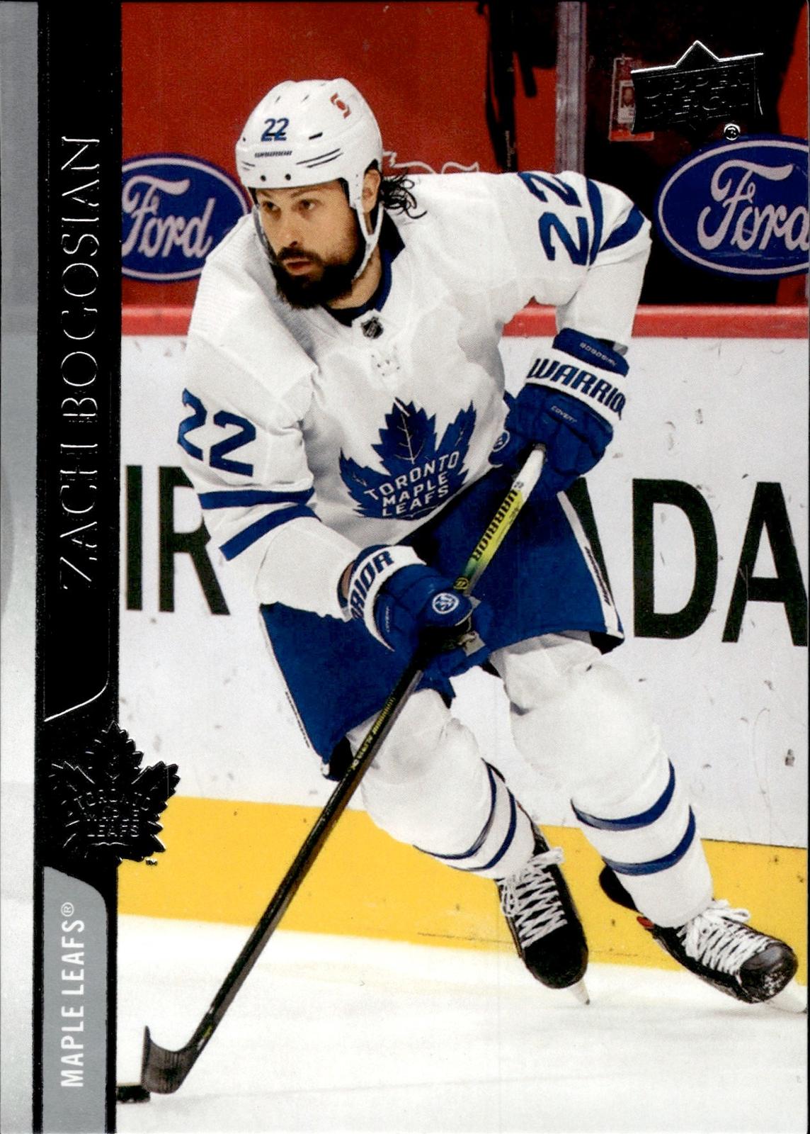 Zach Bogosian 2020-21 Upper Deck #628 Maple Leafs