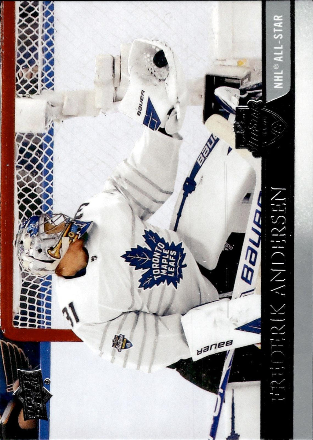 Frederik Andersen 2020-21 Upper Deck #688 Maple Leafs