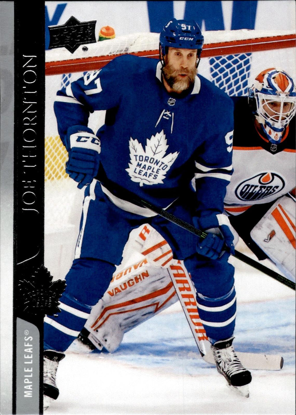 Joe Thornton 2020-21 Upper Deck #632 Maple Leafs