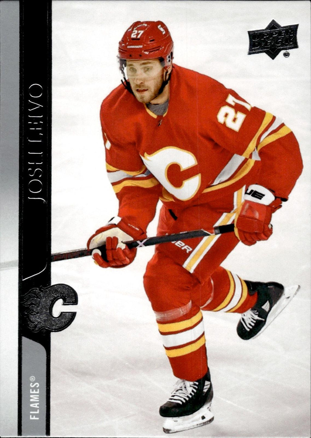 Josh Leivo 2020-21 Upper Deck #517 Flames