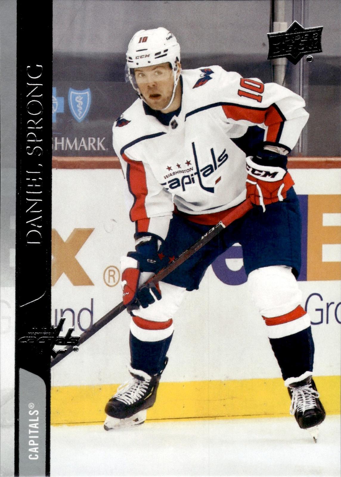 Daniel Sprong 2020-21 Upper Deck #648 Capitals
